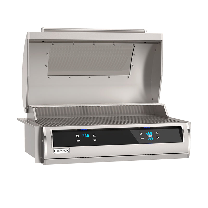 30 Inch Built In Electric Grill With Window and Dual Control And Window - Zzue Creation