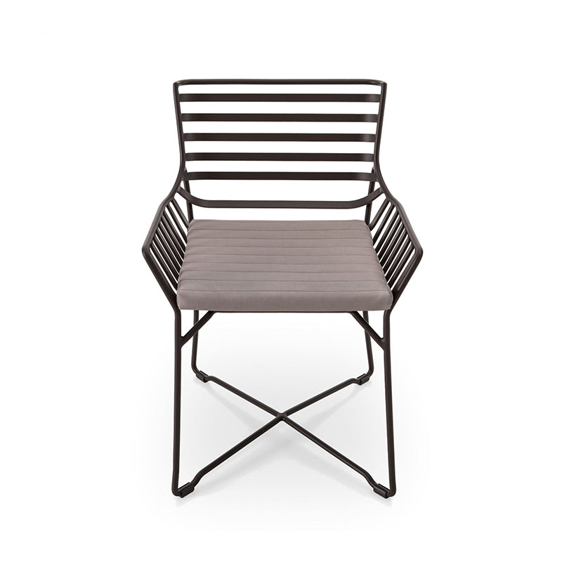 Hamptons Graphics Dining Low Armchair - Zzue Creation