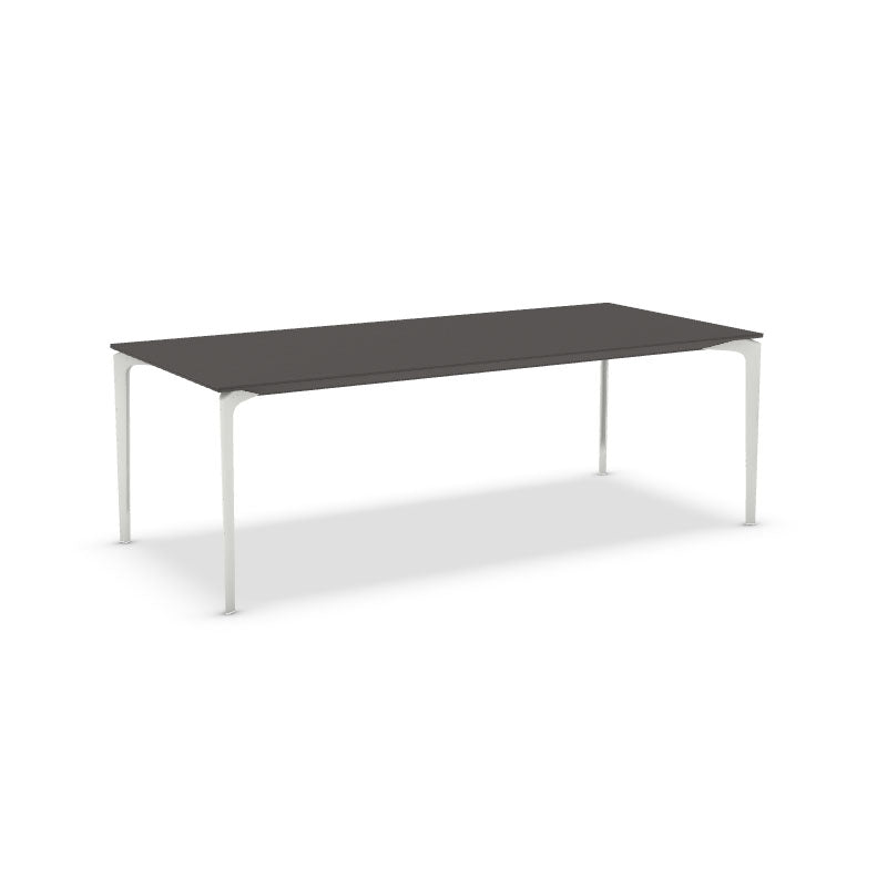 AllSize Rectangular Table with Top in Speckled Aluminium - Zzue Creation
