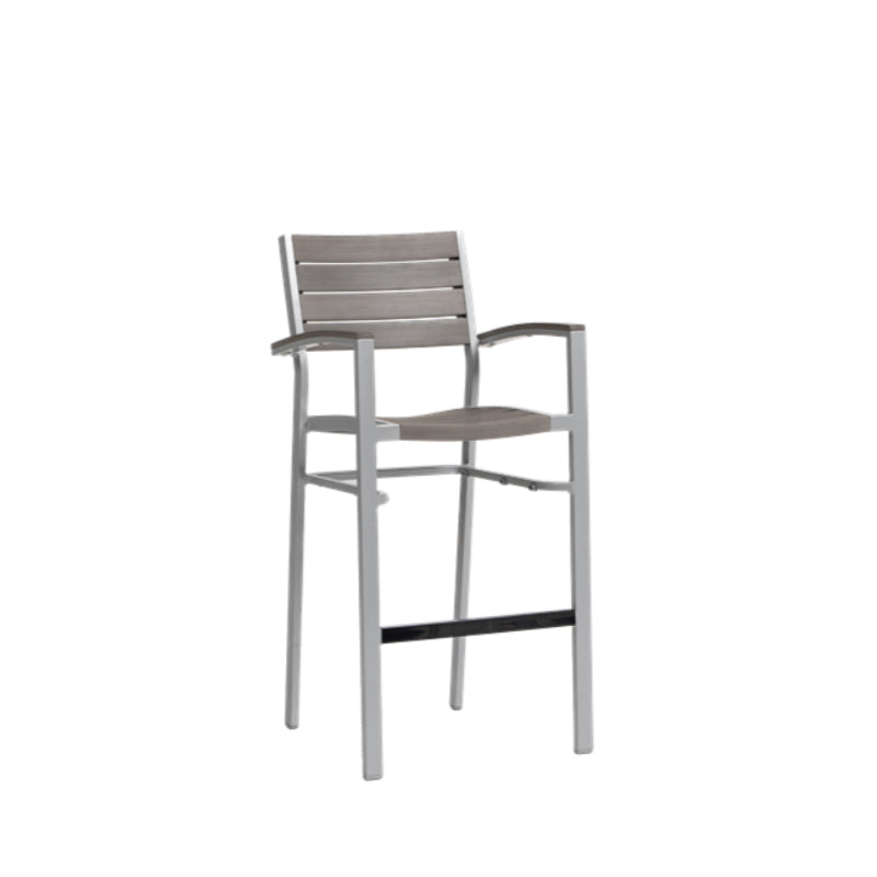 New Mirage Bar Chair w/ Arm (Stackable) - Zzue Creation