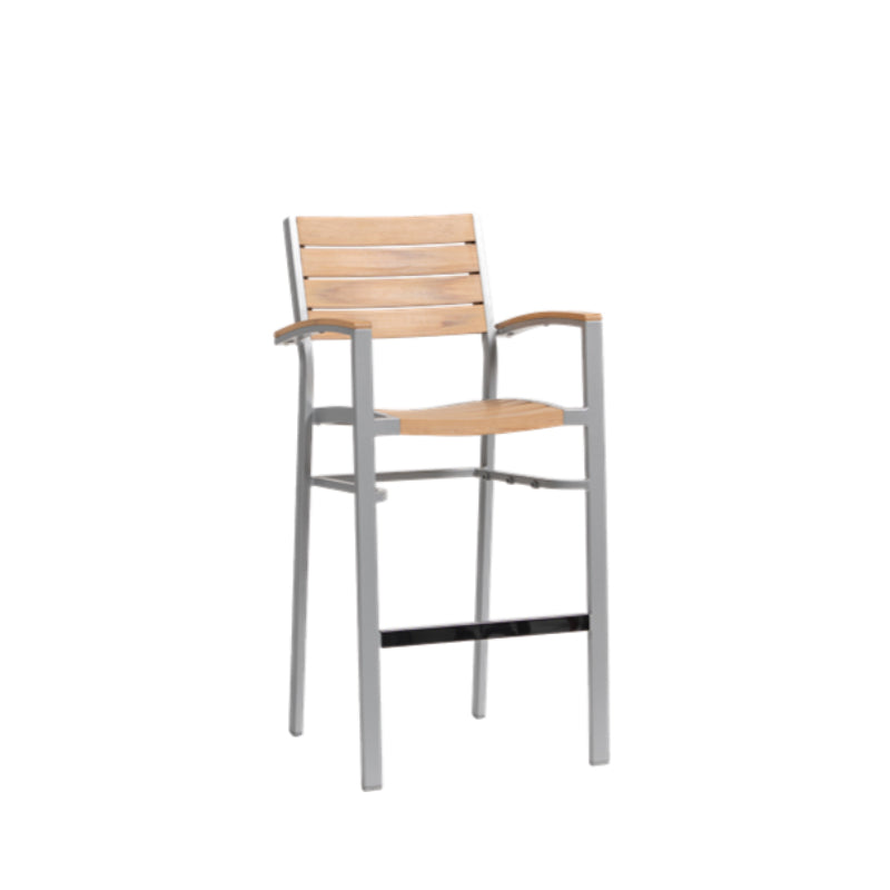 New Mirage Bar Chair w/ Arm (Stackable) - Zzue Creation