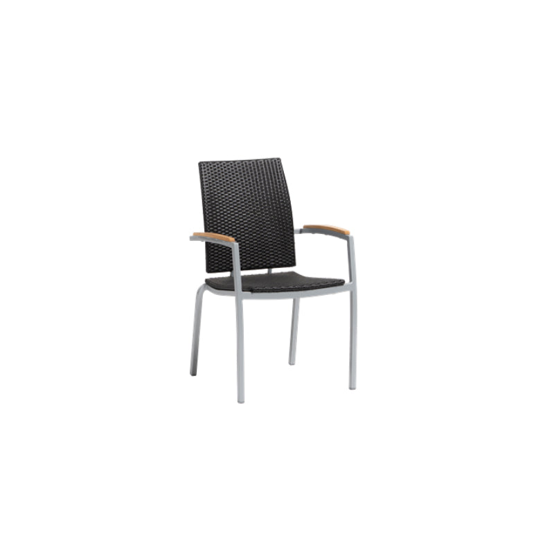 Zunix Woven Dining Arm Chair - Zzue Creation
