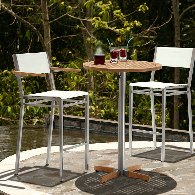 Equinox High Dining Bistro Table 70 Ø - Zzue Creation