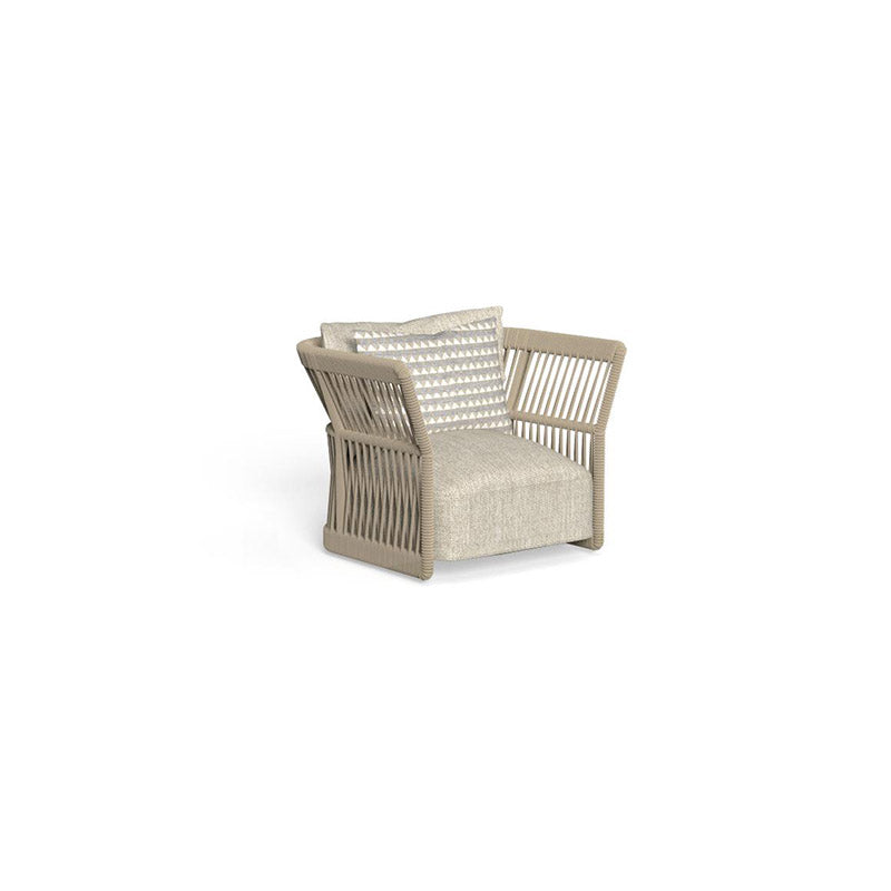 Cliff Lounge Armchair Backrest Rope - Zzue Creation