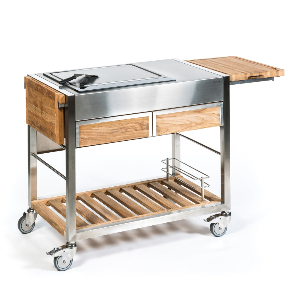 Tomboy Duo Unico Electric BBQ Grill Cart - Zzue Creation