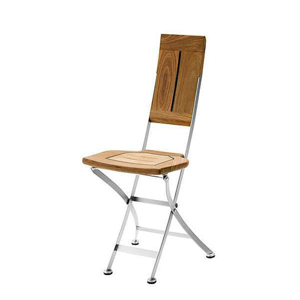 Cappuccino Folding Chair without Arm - Zzue Creation