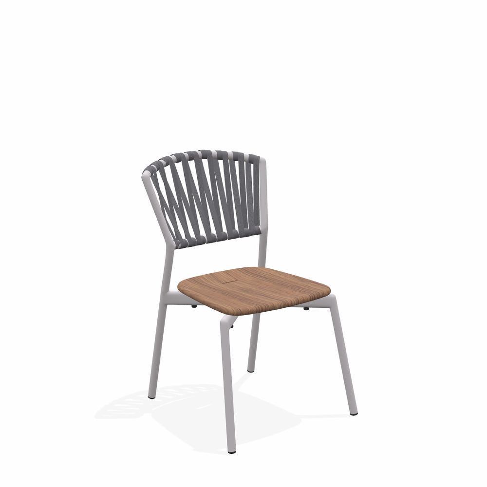 Piper 120 Stackable Dining Side Chair without Arm - Zzue Creation