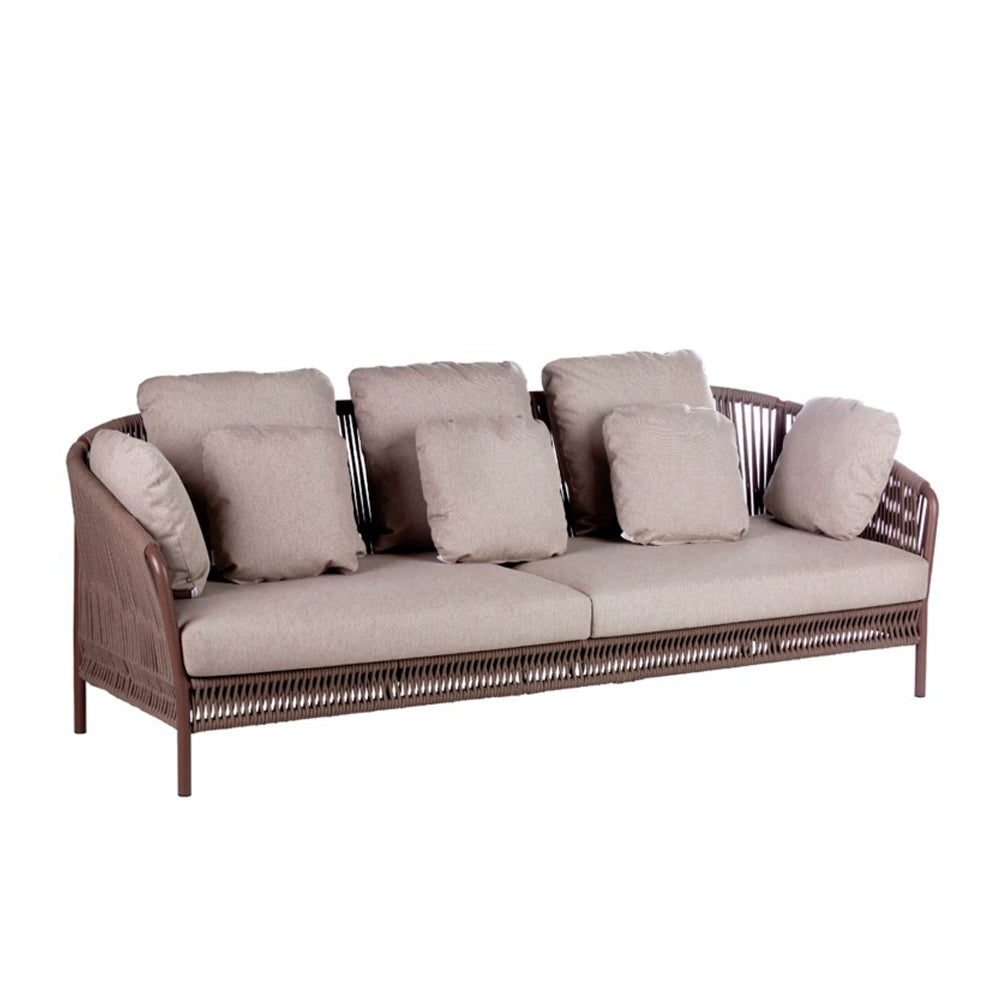 Weave Three Seater Arm Sofa - Zzue Creation