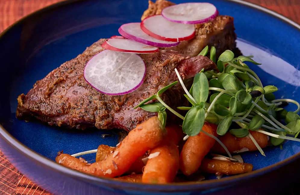 Short Ribs On A Bull Grill