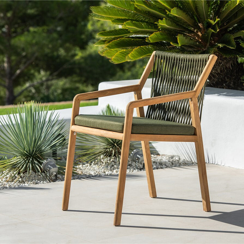 Ritz Teak Dining Armchair - Zzue Creation