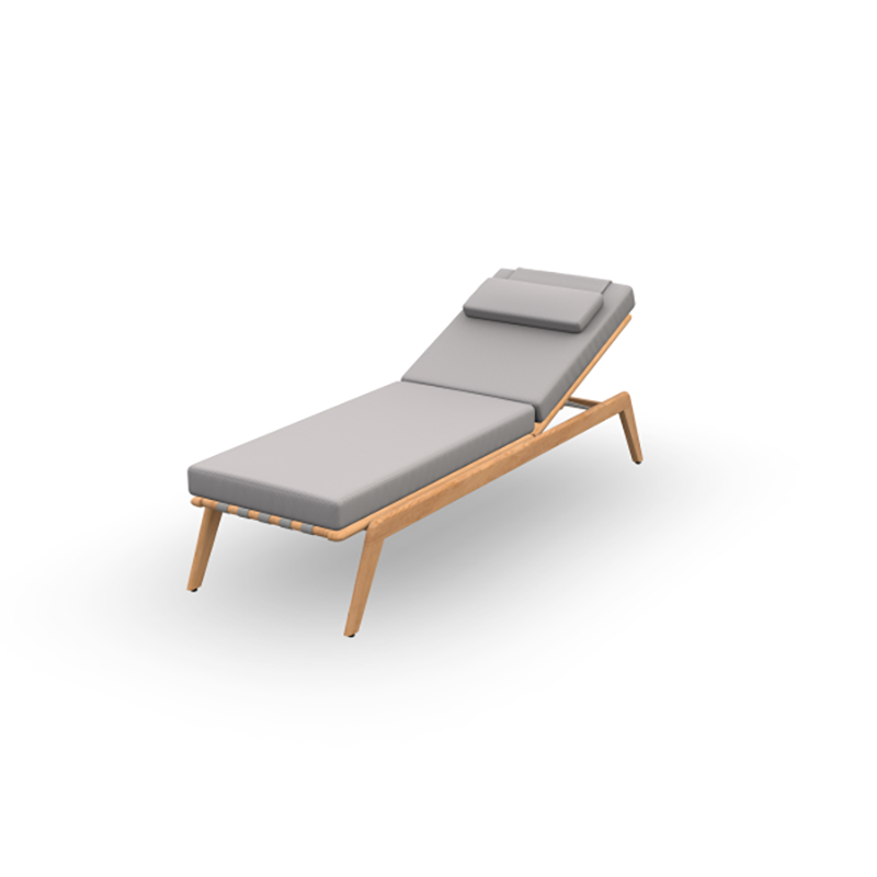 Ritz Teak Sunlounger - Zzue Creation