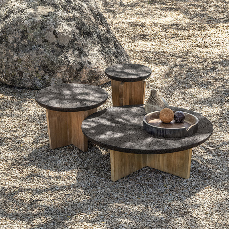 Cross Coffee Table Ø100 - Zzue Creation