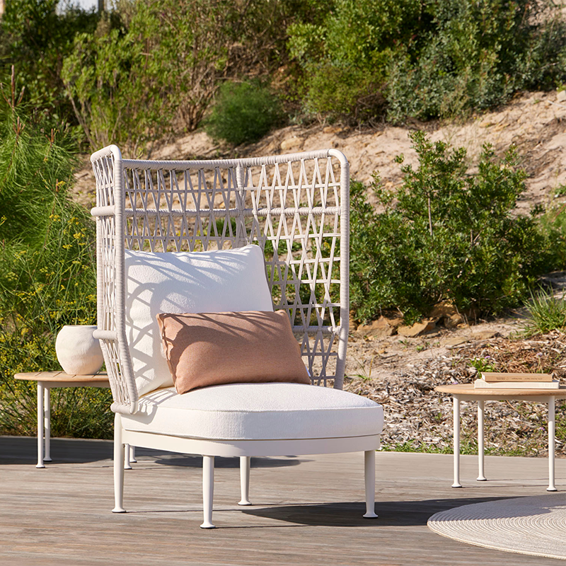 Curio High Back Lounge Chair - Zzue Creation