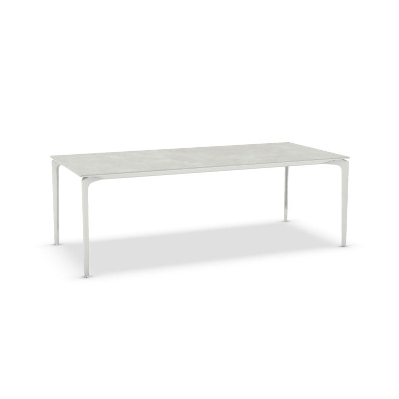 AllSize Rectangular Table with Top in Porcelain Stoneware - Zzue Creation