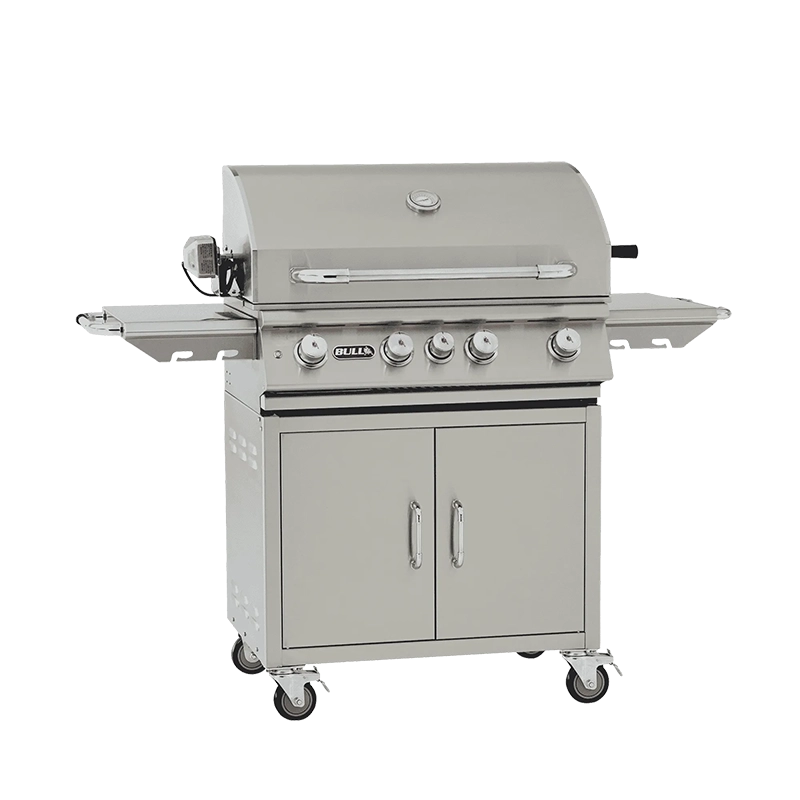 Angus Cart - 4 Burner Stainless Steel Gas Barbecue - Zzue Creation