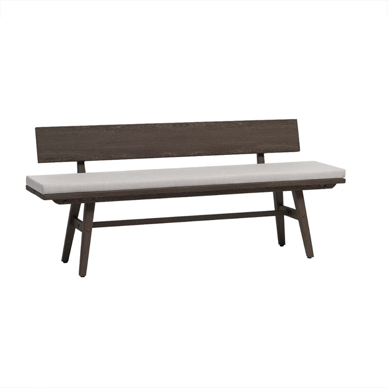 Canbria Bench with Back (KD) - Zzue Creation
