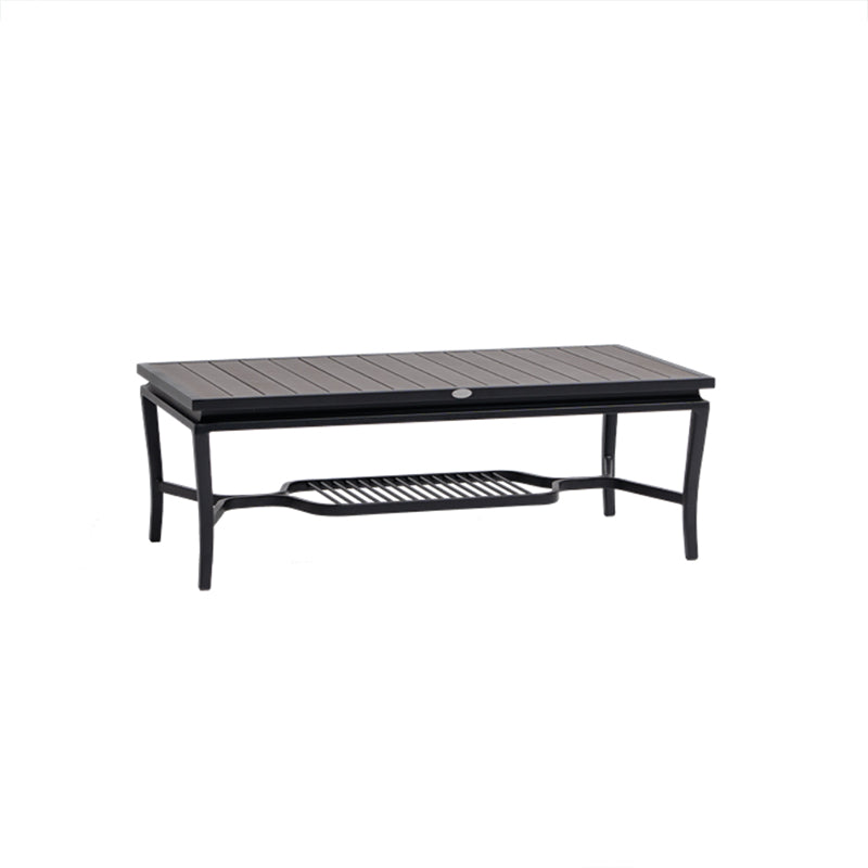 Copacabana Coffee Table w/Aluminum Top - Zzue Creation