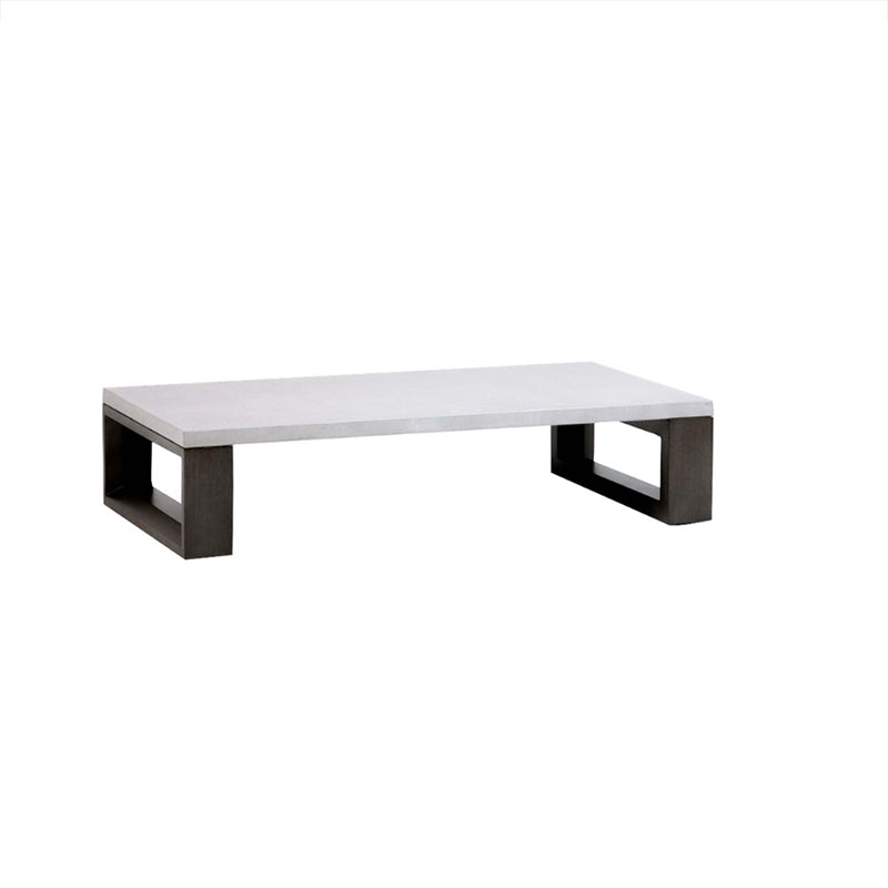 Element 5.0 Coffee Table w/ Aluminum Top - Zzue Creation