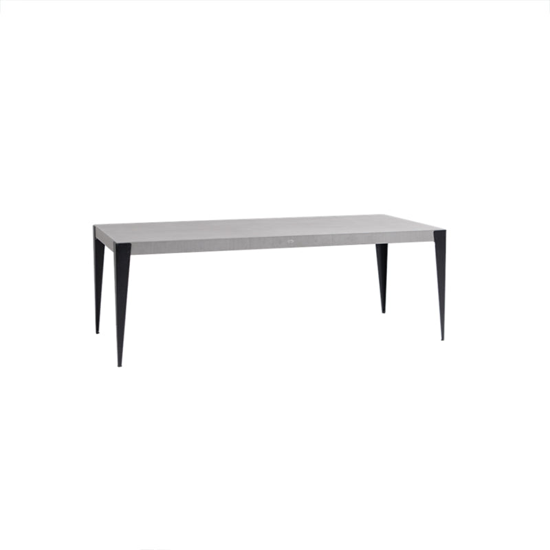 Genval Coffee Table w/ Aluminum Top - Zzue Creation
