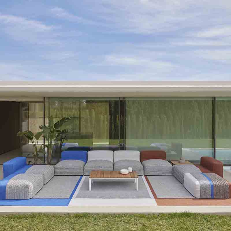 Mangas Outdoor Pouf 2. Multinatural - Zzue Creation