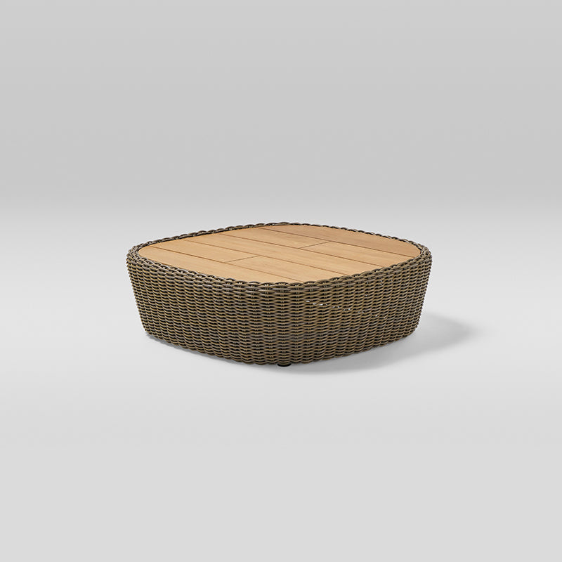 Heritage Square Woven Coffee Table - Zzue Creation