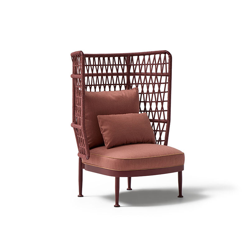 Curio High Back Lounge Chair - Zzue Creation