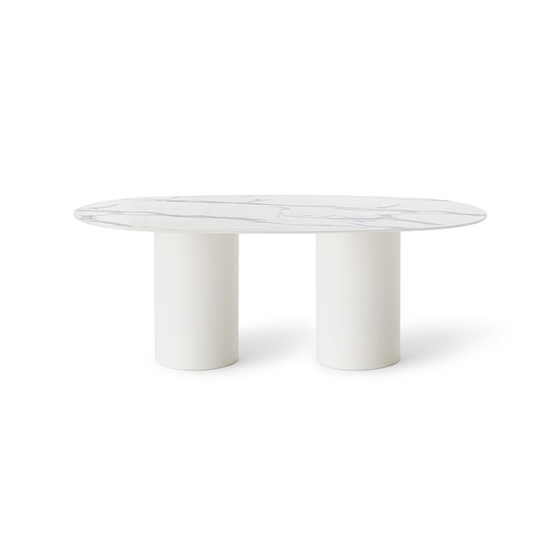 Queen Oval Dining Table - Zzue Creation