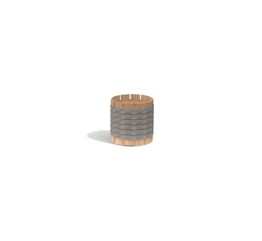 Barrique 001 Planter - Zzue Creation