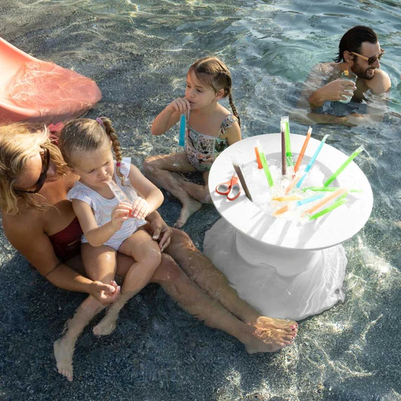 Signature Tall Ice Bin Side Table - Zzue Creation
