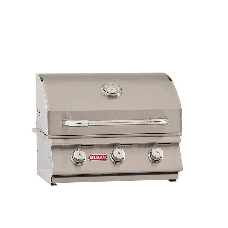 Steer - Stainless Steel 3 Burner Grill Head - Zzue Creation