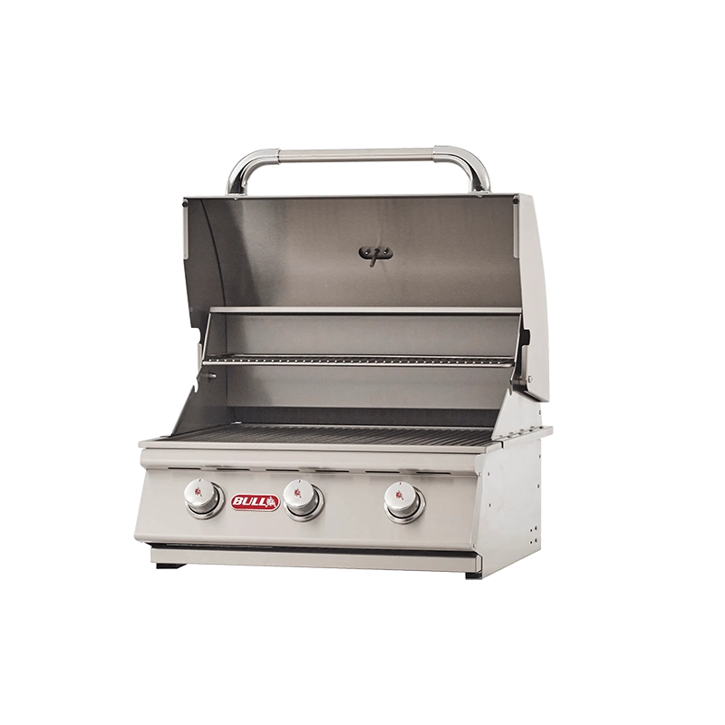 Steer - Stainless Steel 3 Burner Grill Head - Zzue Creation