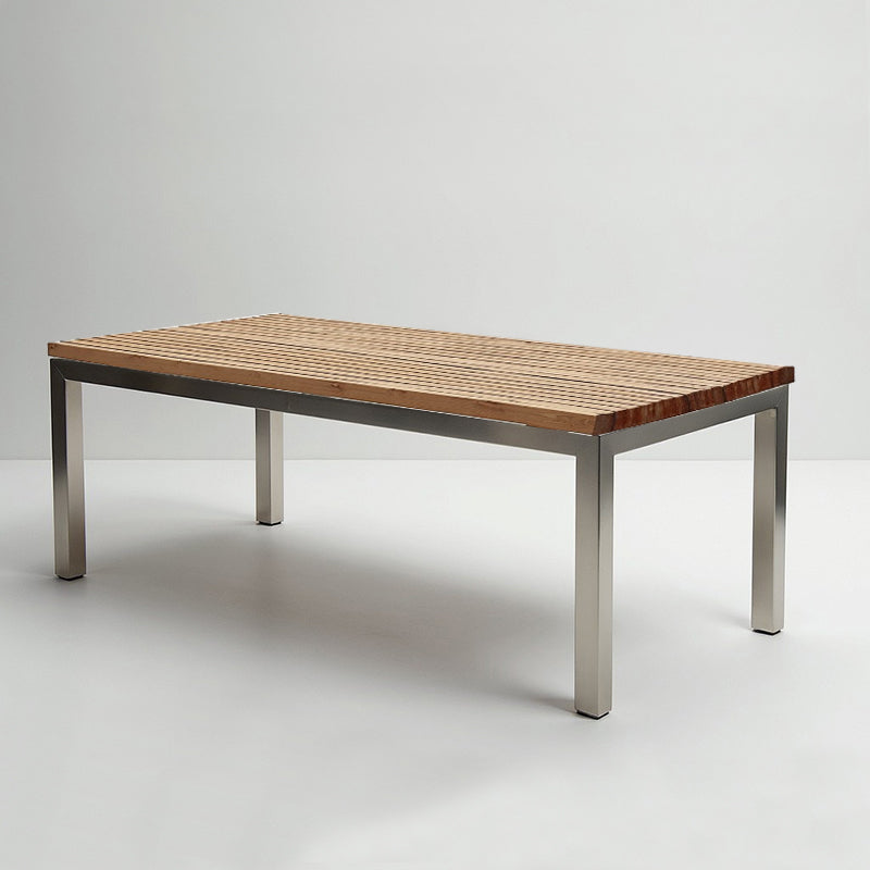 Zzue Dining Table - Teak Top - Zzue Creation