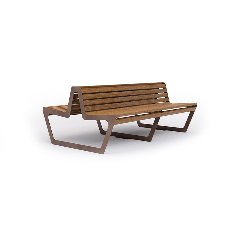 Woody Twins Bench WPC - Zzue Creation