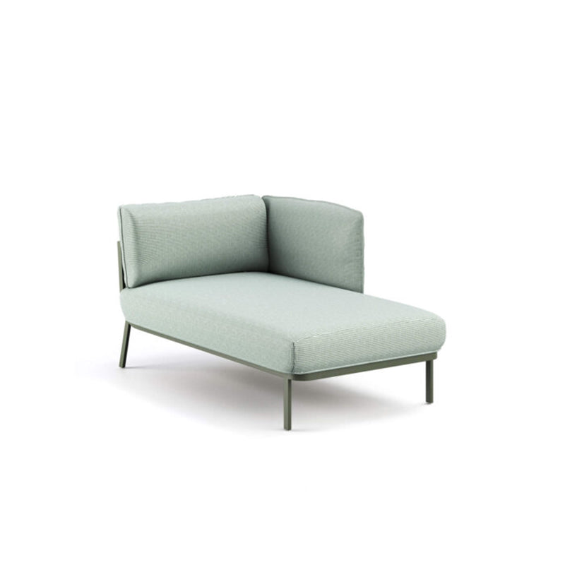 Cabla Chaise Longue with Left Armrest - Zzue Creation