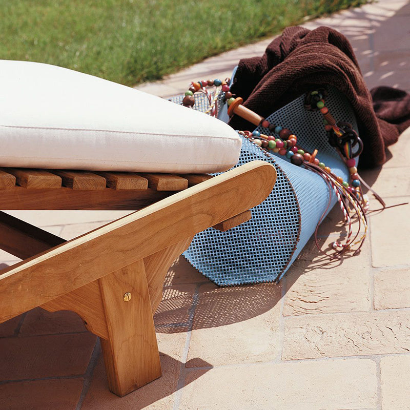 Chelsea Sunlounger in Teak - Zzue Creation