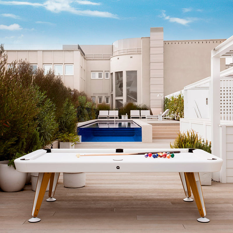 Diagonal Pool Table - Outdoor - Zzue Creation