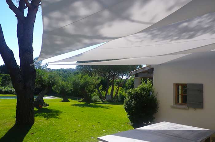 Stretchable Shade Sail - Zzue Creation