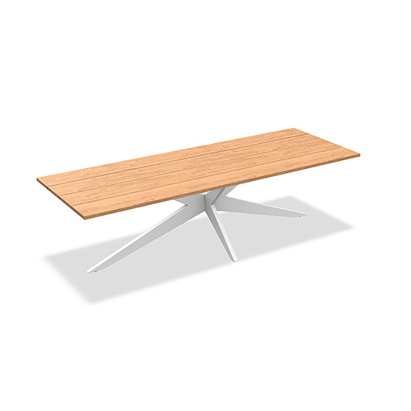 Yate Dining Table with Teak Tabletop - Zzue Creation