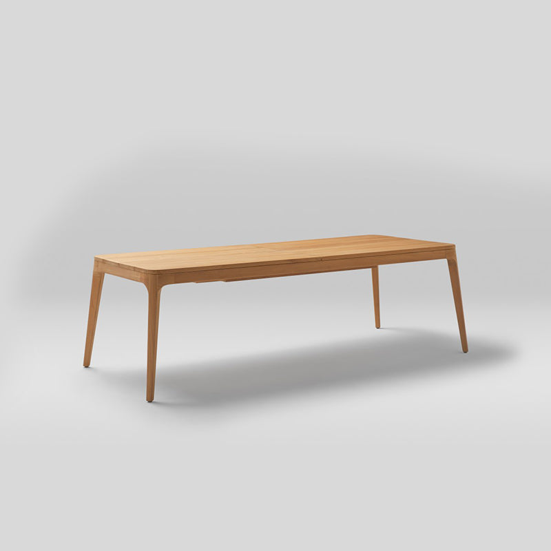 Paralel Extendable Rectangular Dining Table - Zzue Creation