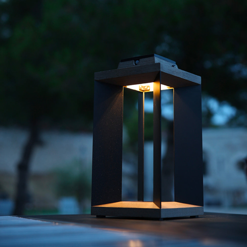 Teckalu Solar and Rechargeable Garden Lantern Tecka 81 (Medium) - Zzue Creation