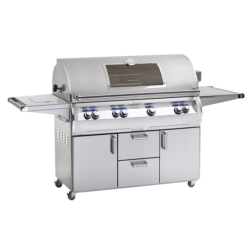 Echelon Diamond E1060s Portable Grill with Analog Thermometer And Flush Mounted Single Side Burner - Zzue Creation