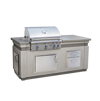 30” L Series Gas BBQ Island Grill - Zzue Creation