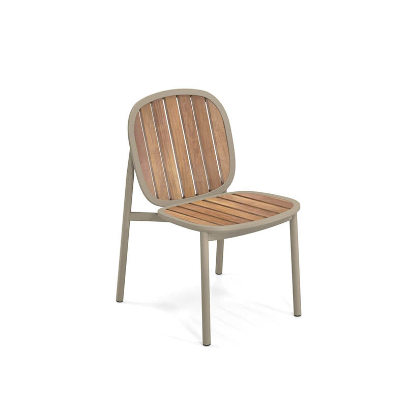 Twins Chair Alu-Teak - Zzue Creation