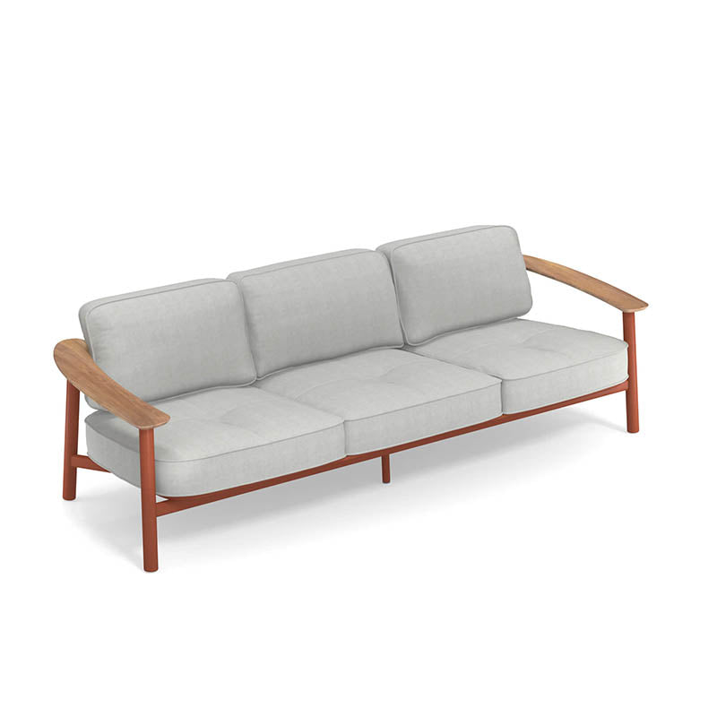 Twins 3-Seater Sofa Alu-Teak - Zzue Creation