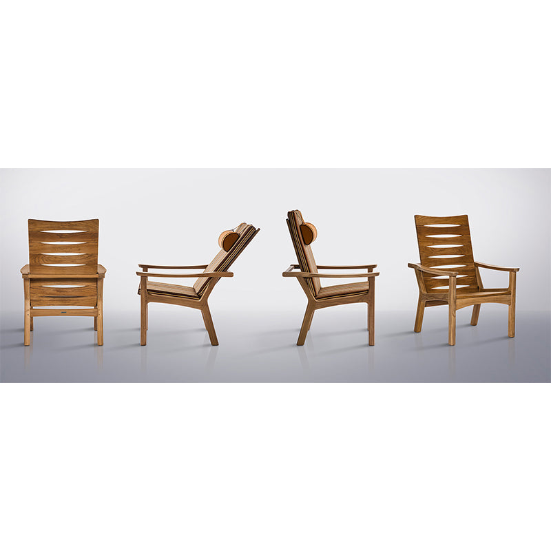 Monterey Deep Seating Armchair - Teak - Zzue Creation
