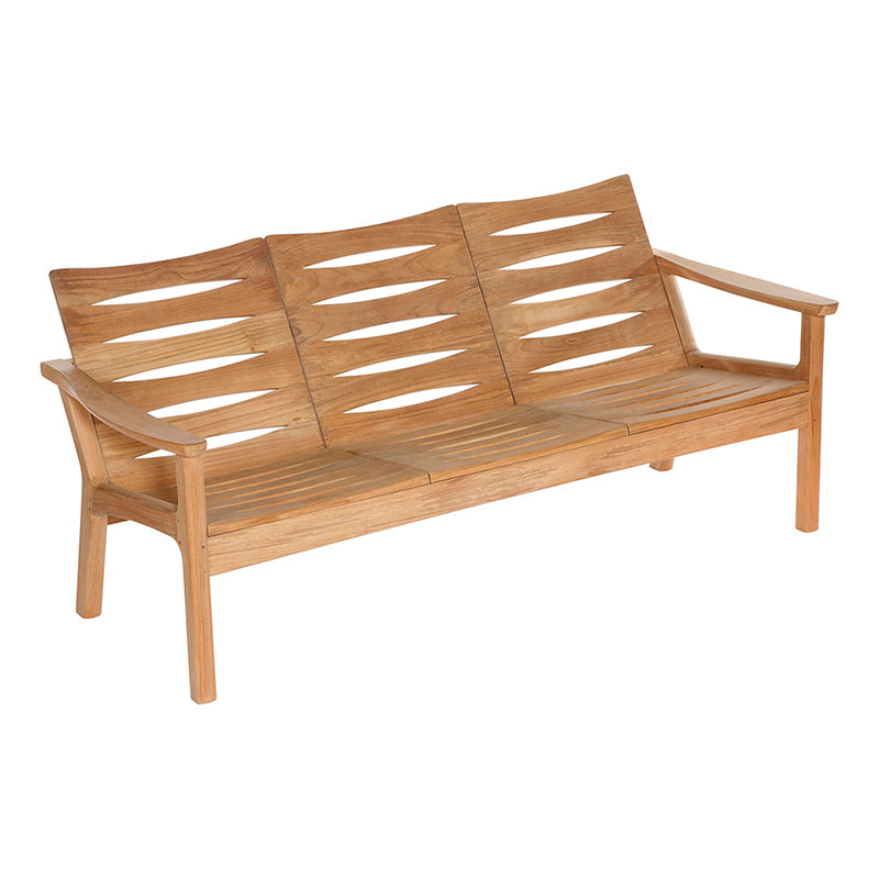 Monterey Deep Seating Three-seater Settee - Teak - Zzue Creation