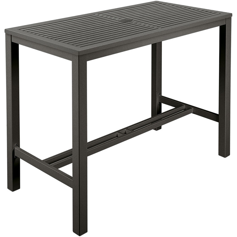 Aura High Dining Aluminium Table 140 - Zzue Creation