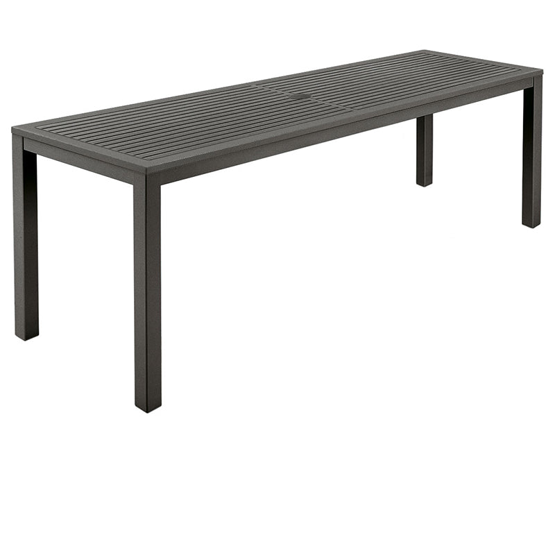 Aura Aluminium Narrow Table 200 - Zzue Creation