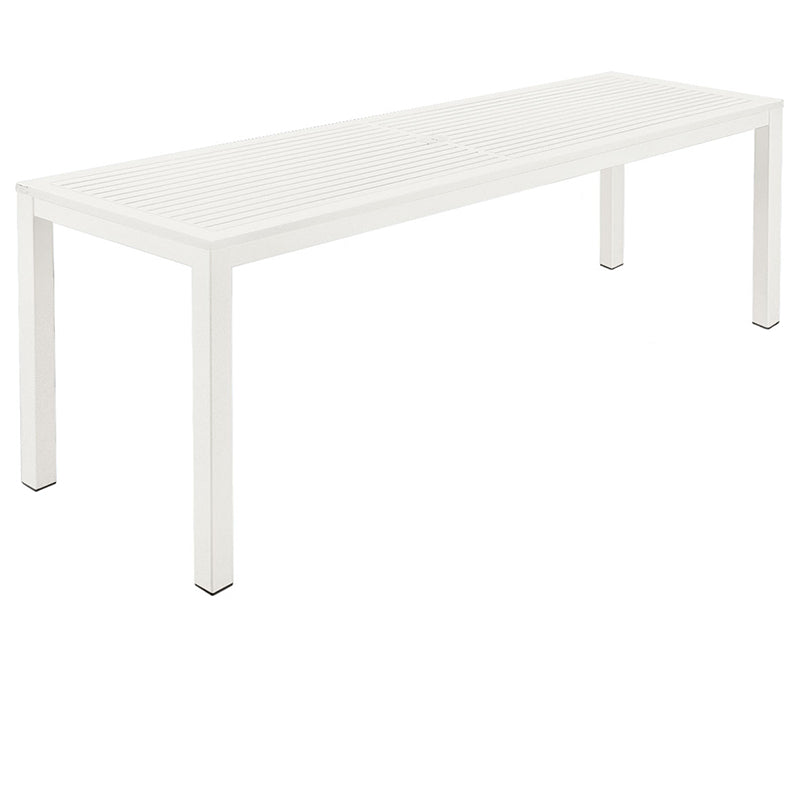 Aura Aluminium Narrow Table 200 - Zzue Creation