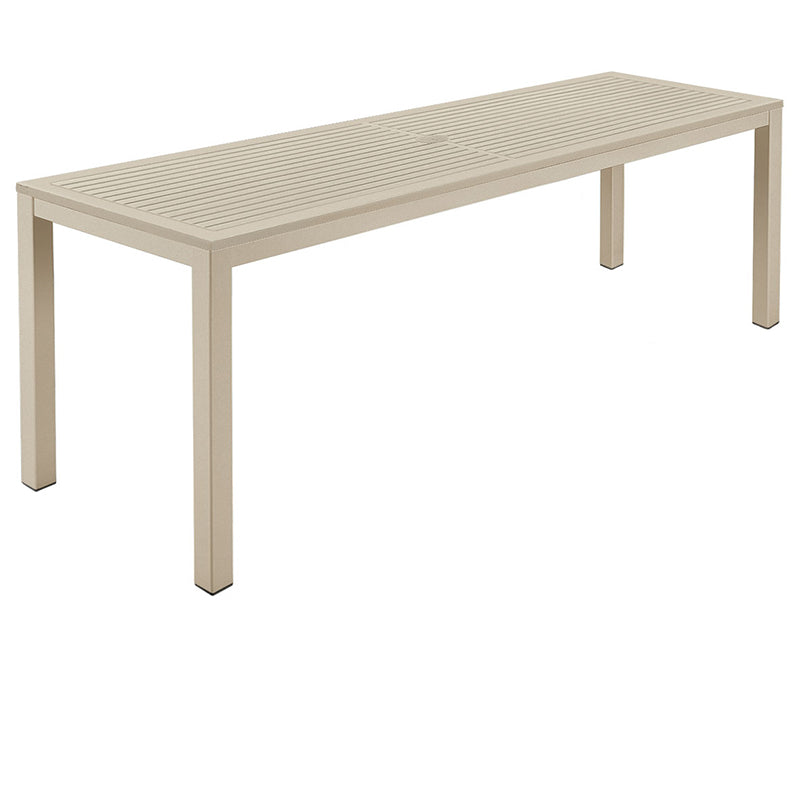 Aura Aluminium Narrow Table 200 - Zzue Creation